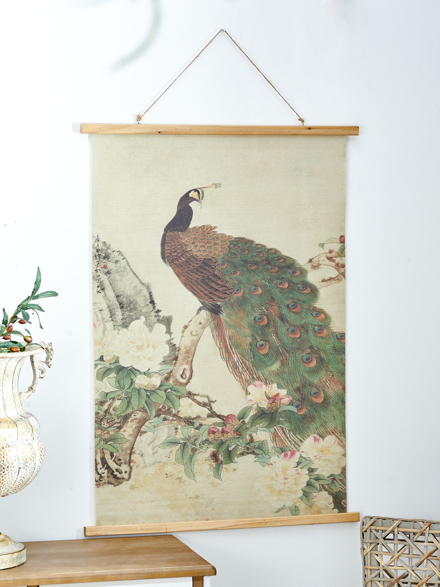 Картина подвесная "Павлин" Glasar 49-272