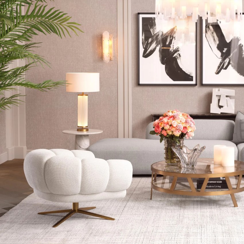 Вращающееся Кресло Eichholtz SUNSET 117939