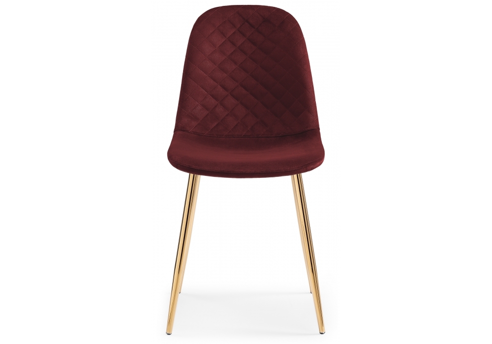 Стул Woodville Dabl wine red / gold 15293
