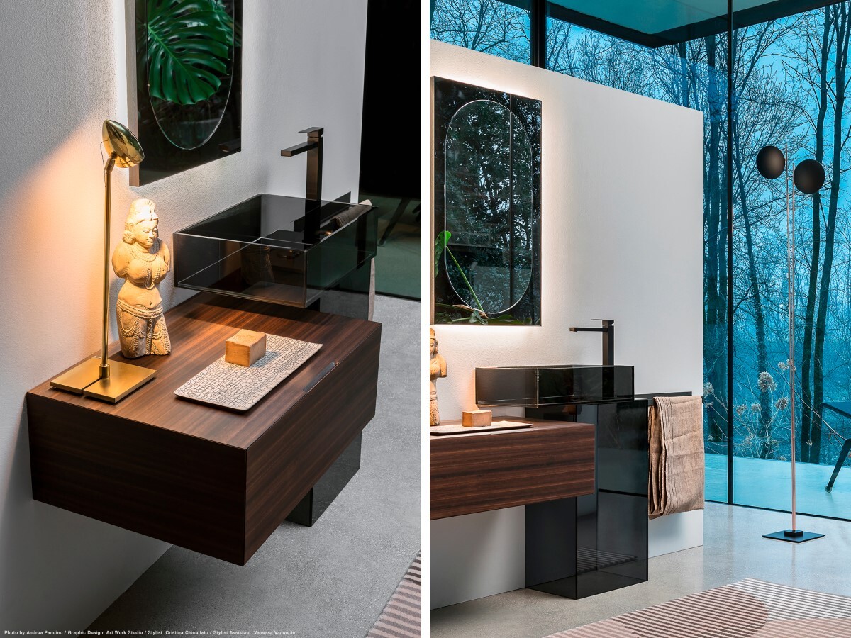 Торшер Catellani & Smith Lederam F2 white/gold