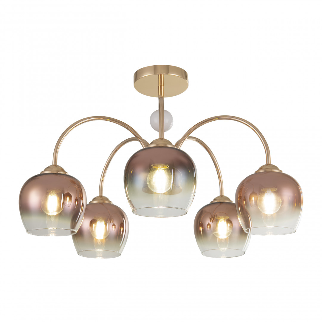 Люстра с плафонами 325410/5 FG+WH Arte Milano