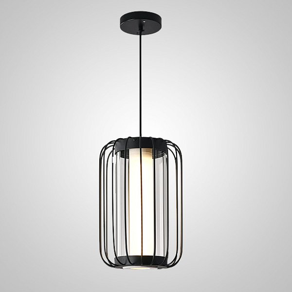 Подвесной светильник MIGHT D20 Black by ImperiumLoft