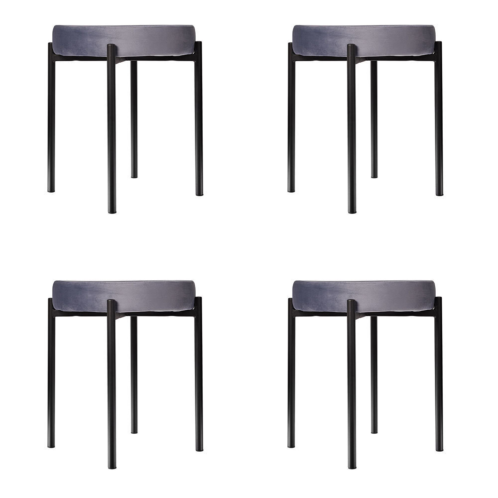 Комплект стульев-табуретов Bug серый Bradex Home FR 0551K