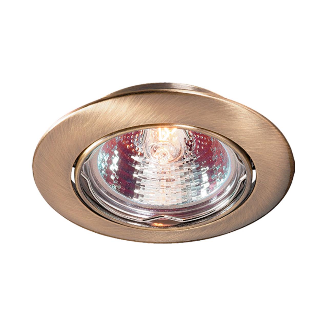 Стандартный встраиваемый поворотный светильник Novotech 369429