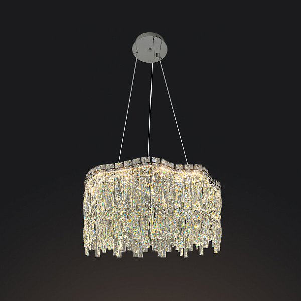 Кольцевая люстра MICHELLE D50 Chrome by ImperiumLoft