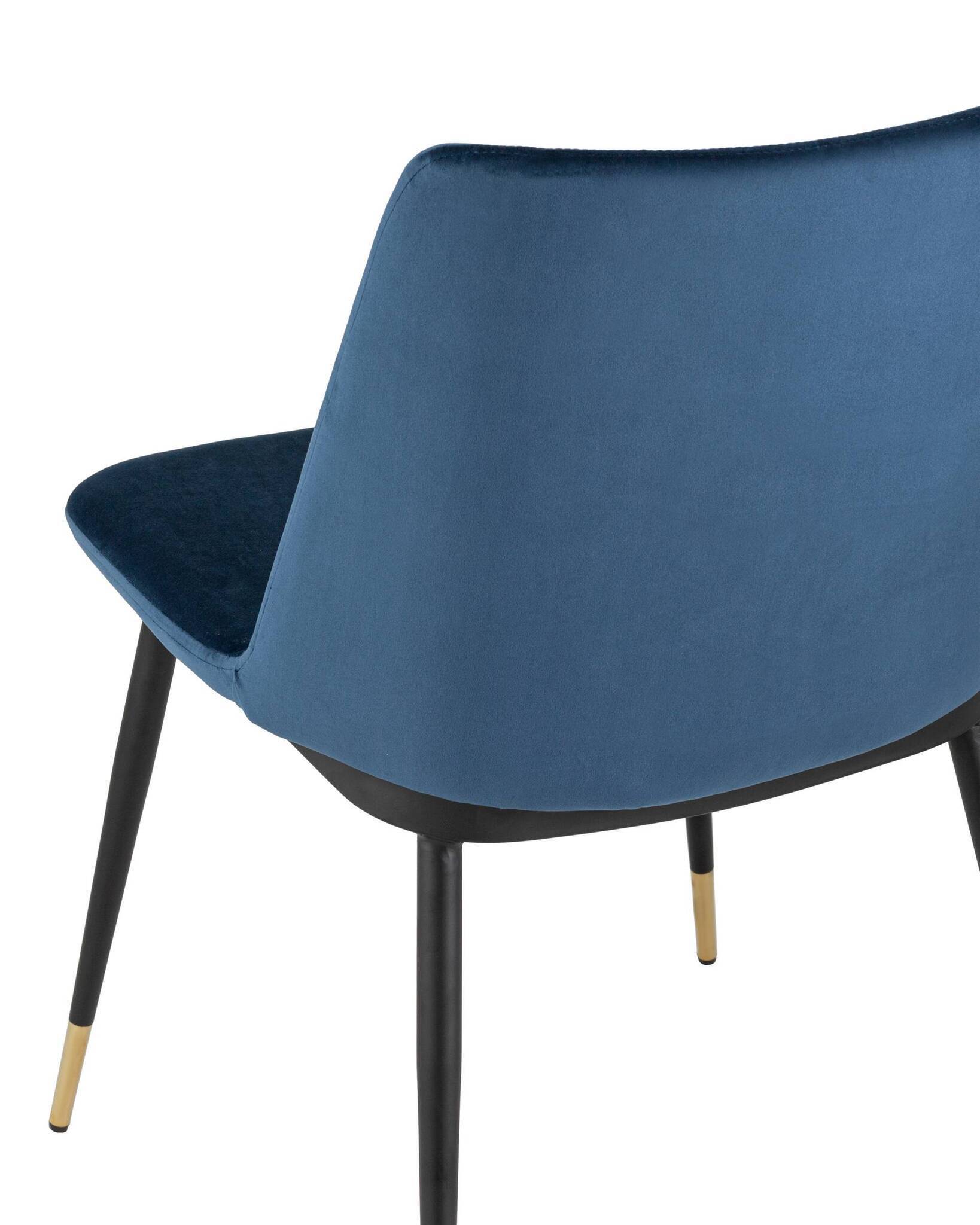 Стул Мелисса велюр синий Stool Group