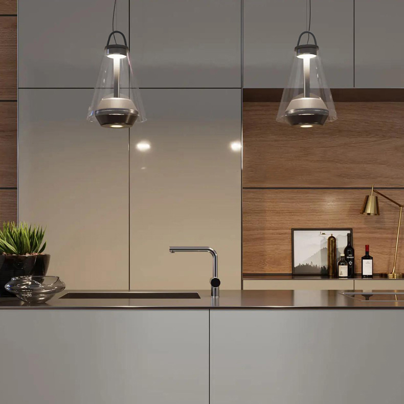 Подвесной светильник GUDNI Black by ImperiumLoft