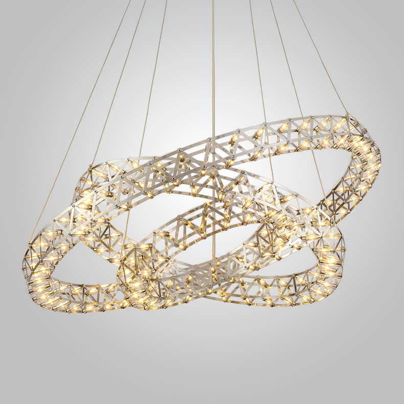 Подвесная люстра EIFFEL D40+60+80 by ImperiumLoft