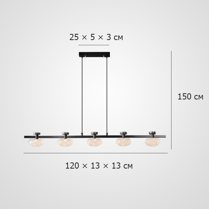 Реечный светильник TILMAN LONG L10 by ImperiumLoft
