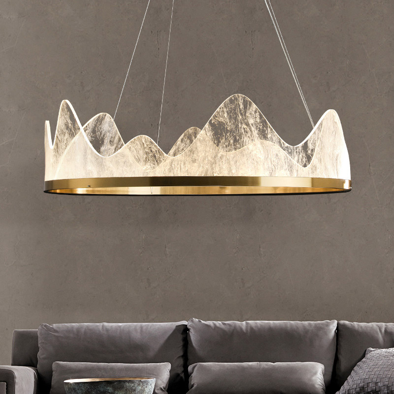 Подвесная люстра REGINA D80 Black by ImperiumLoft