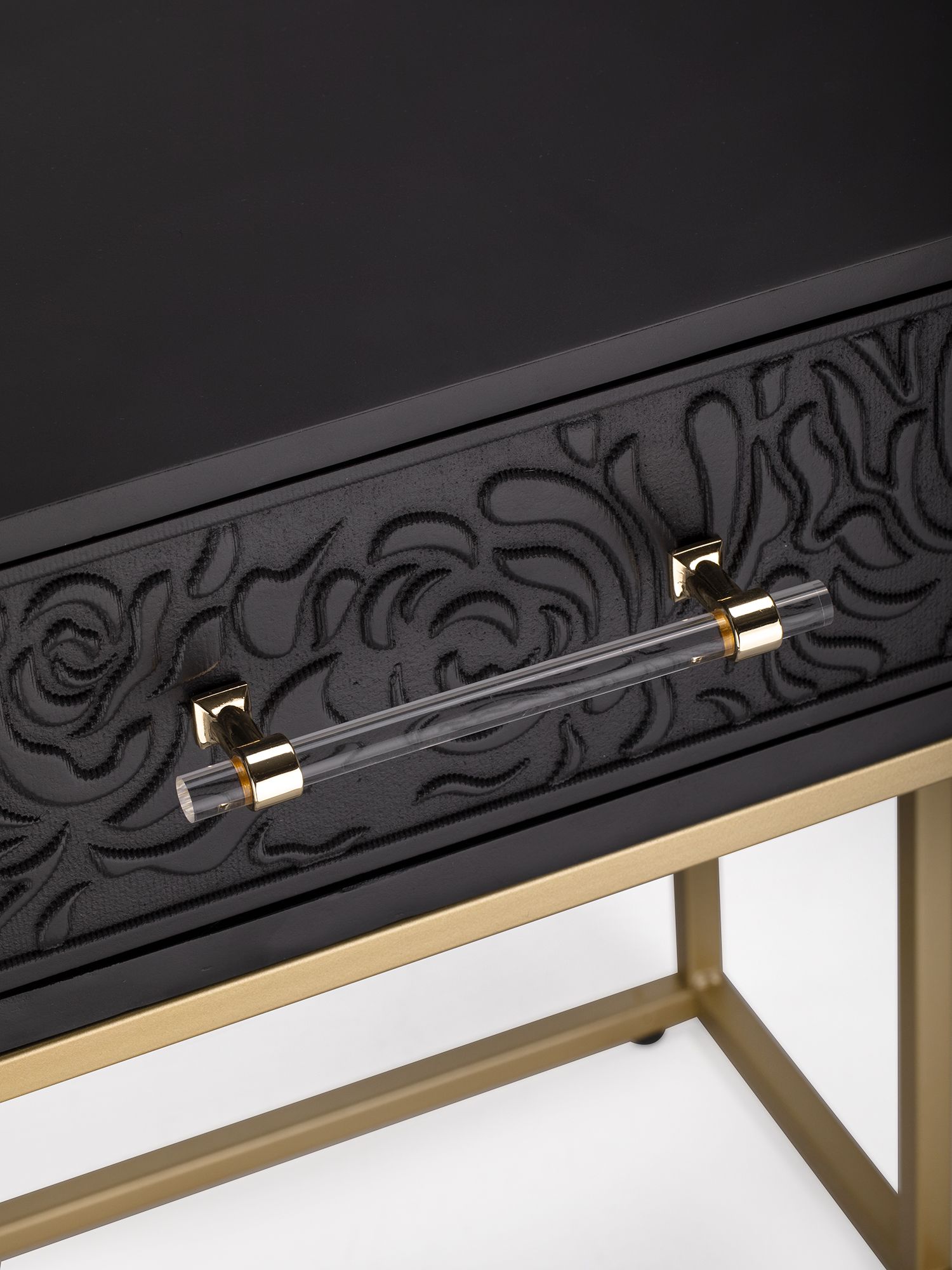 Столик с ящиком Glasar 57-151