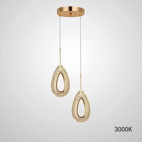Подвесной светильник KEZIA C DUO 3000К by ImperiumLoft