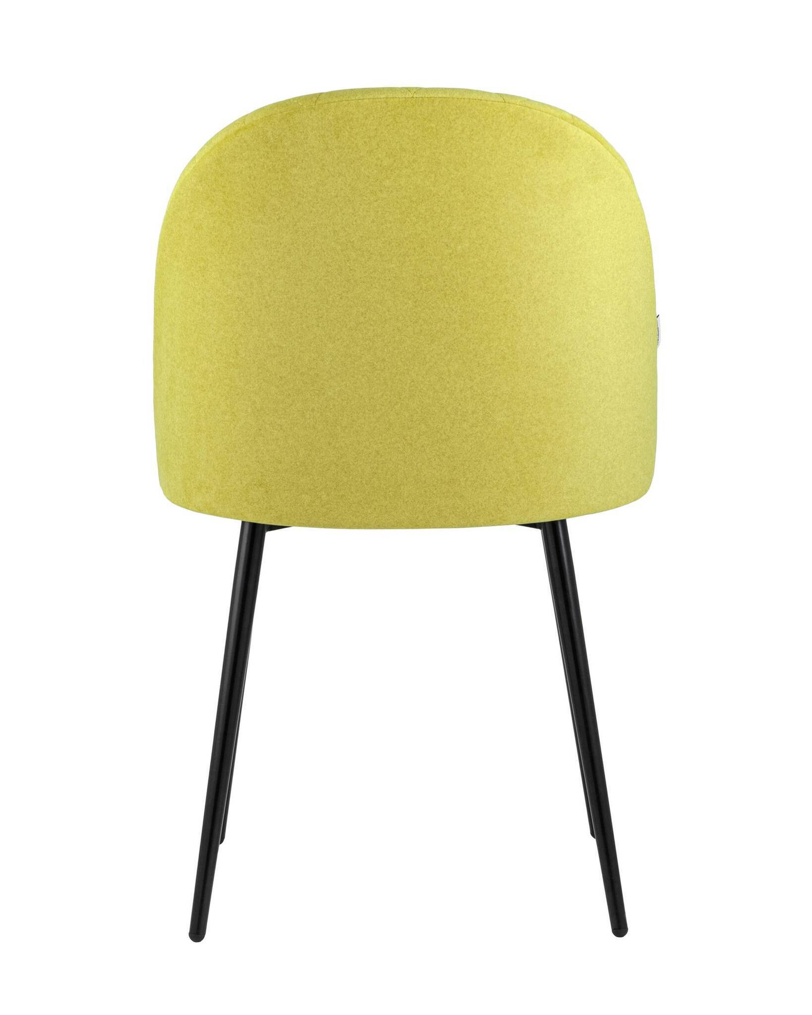Стул Марсель микровелюр желтый Stool Group