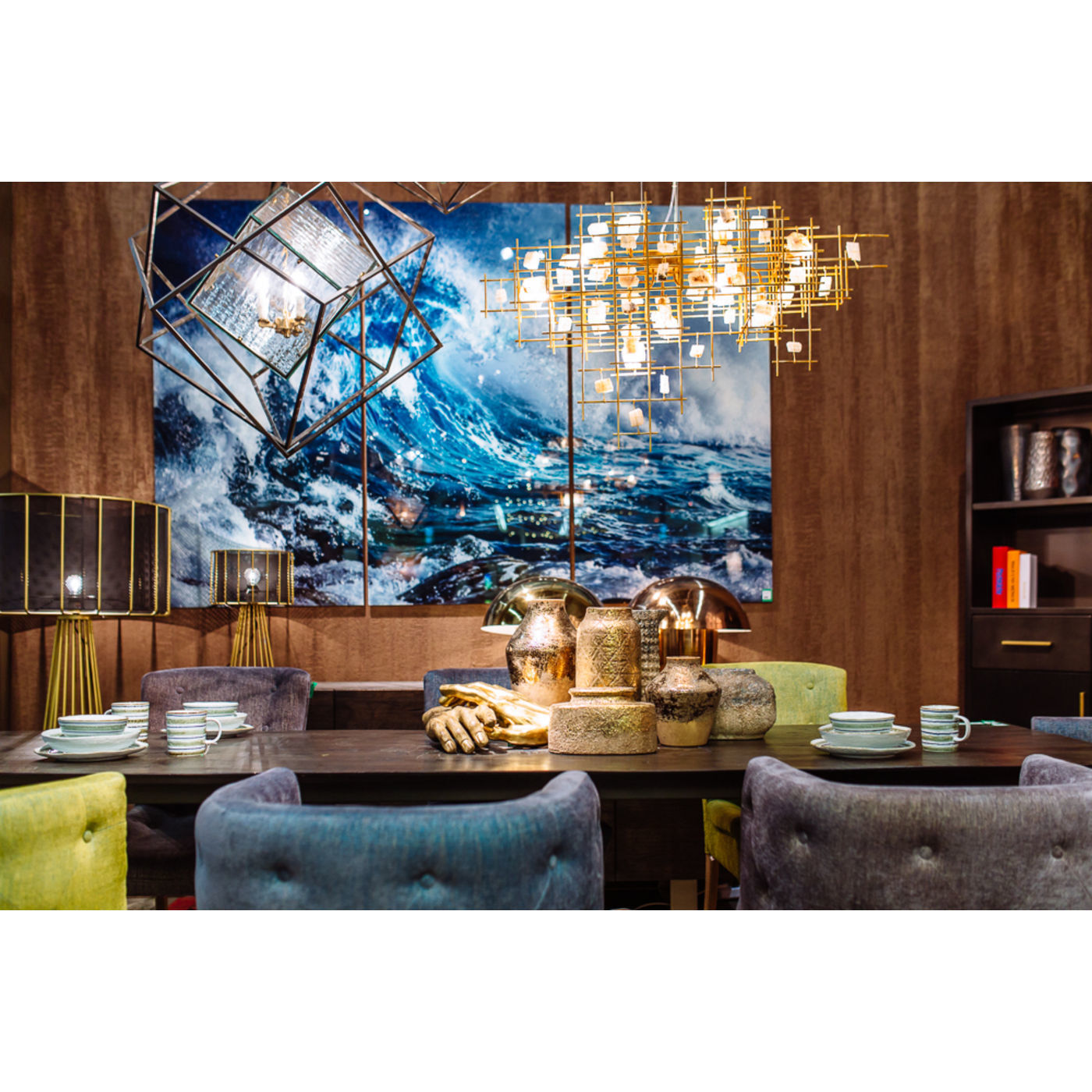 Триптих Wave 64682 KARE