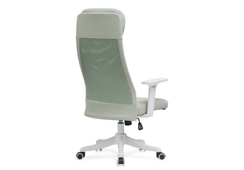 Компьютерное кресло Woodville Salta light green / white 15396