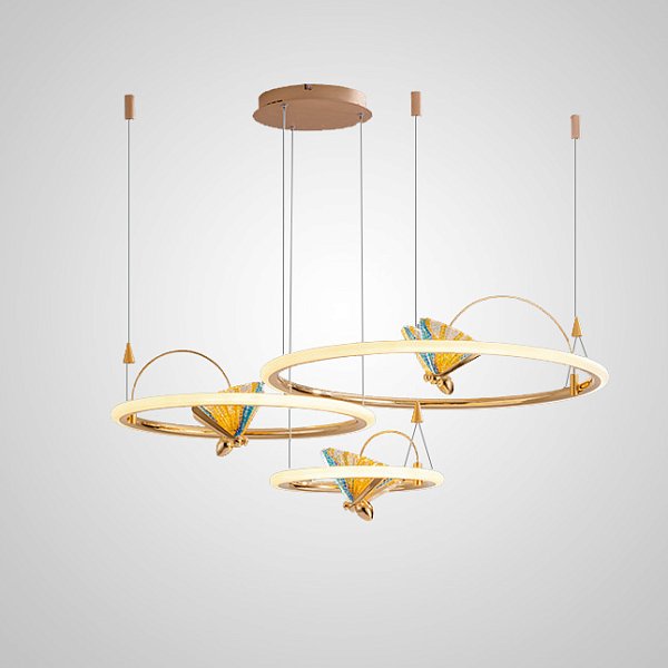 Подвесная люстра AMELIS RING D40 D60 D80 by ImperiumLoft