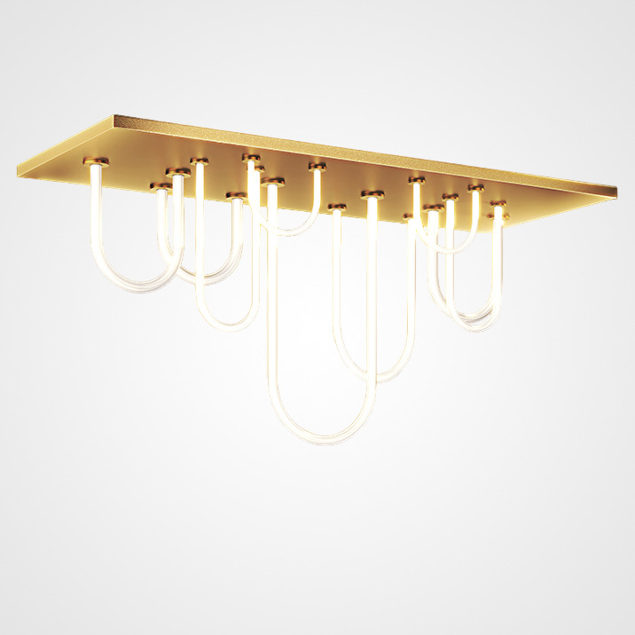 Потолочная люстра HILARY B L150 Brass by ImperiumLoft