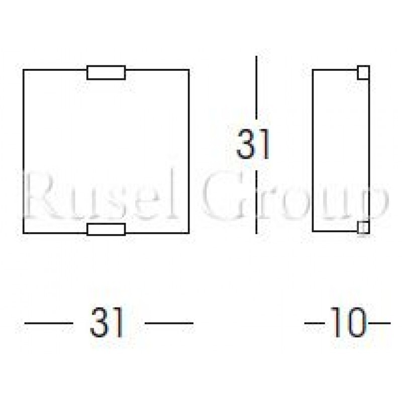Настенно-потолочный светильник Linea Light Bilancia 5093