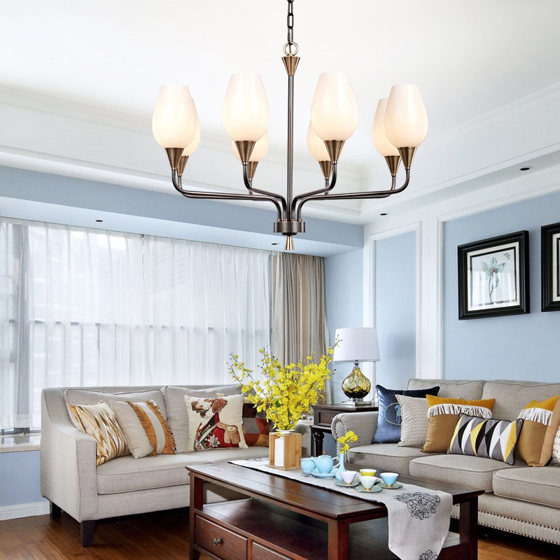 Подвесная люстра VIOLA MILK 3 by ImperiumLoft