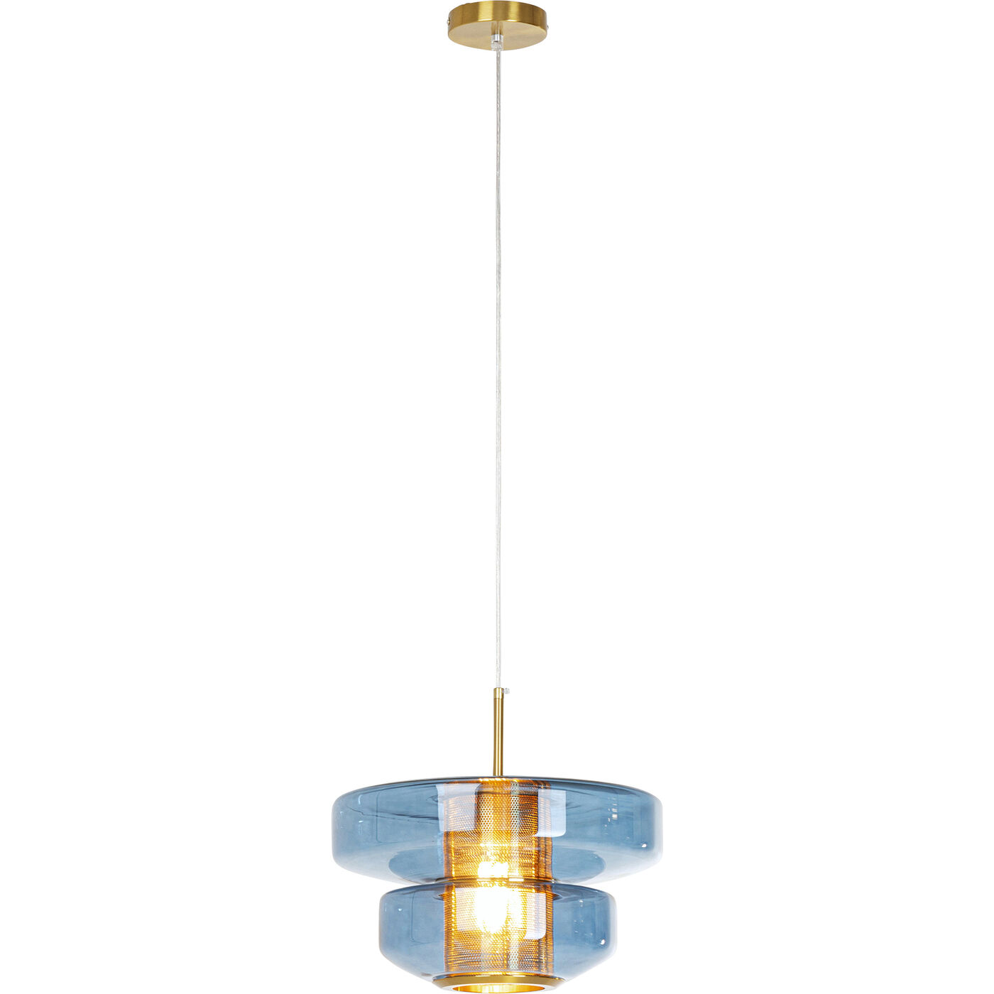 Светильник подвесной Arcadia Blue Ø34cm KARE 57698