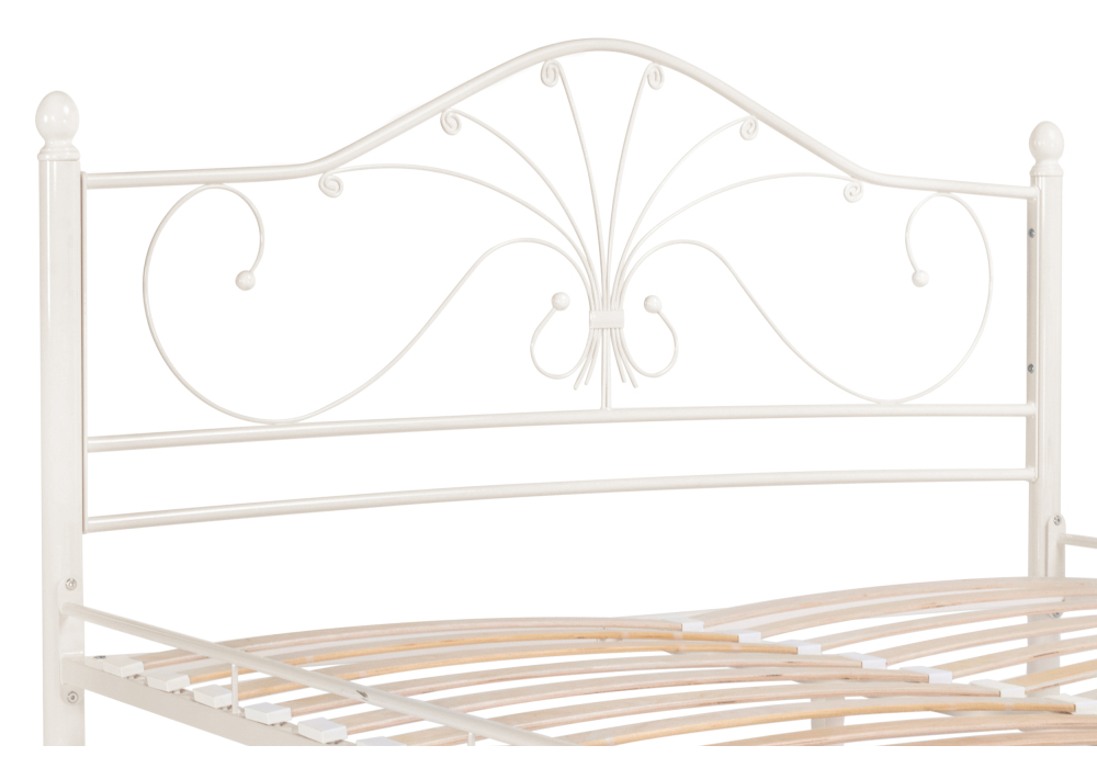 Кровать Woodville Мэри 2 160х200 белая 402983