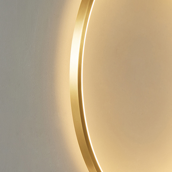 Настенный светильник WOLKE WALL D50 Brass by ImperiumLoft