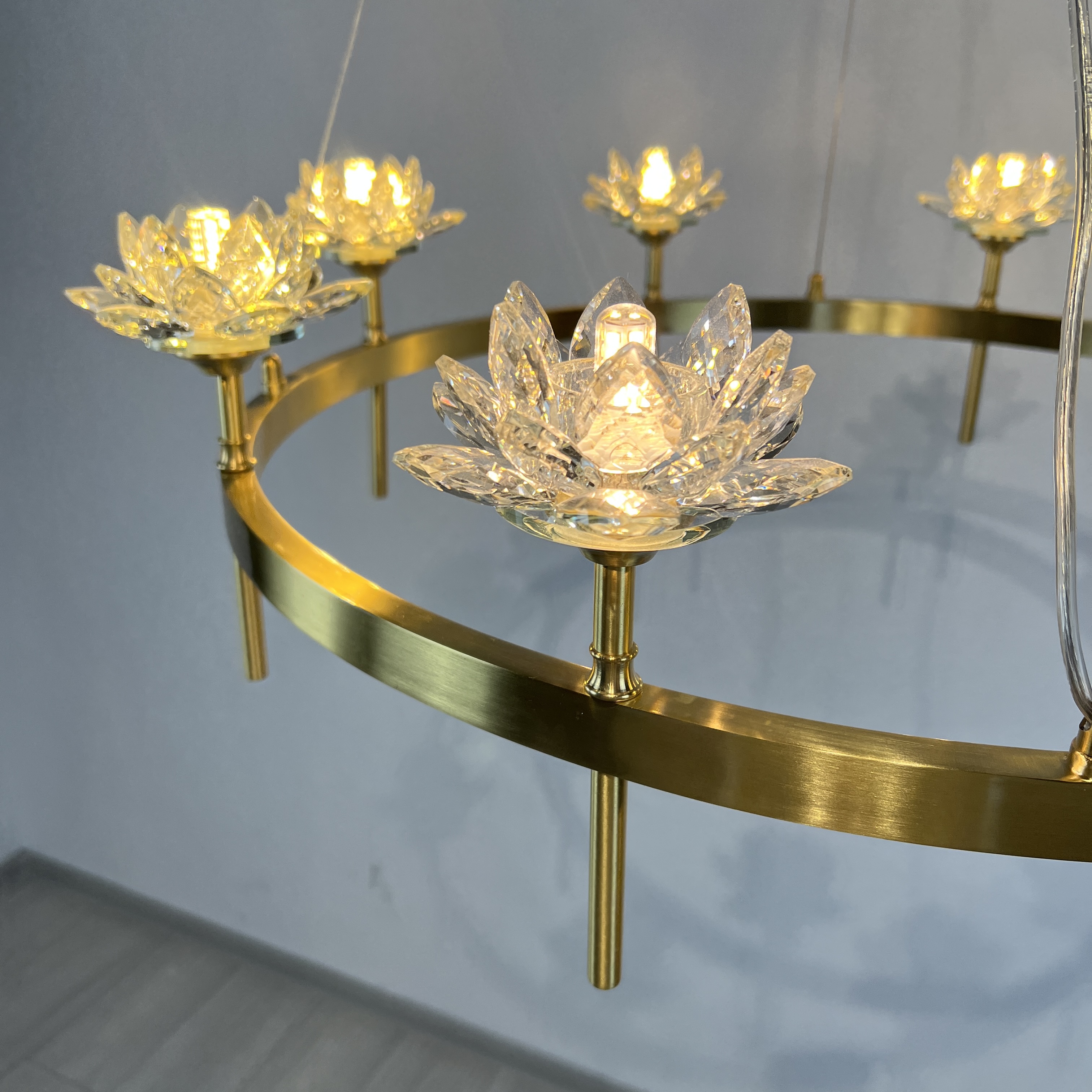 Подвесная Люстра Lotos D80 8 Lamps By Imperiumloft