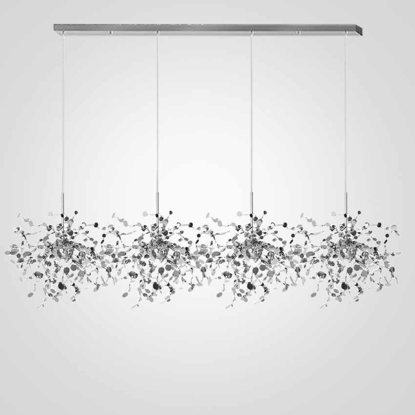 Люстра Tezani Argent Suspension Linear 4 L140 by ImperiumLoft