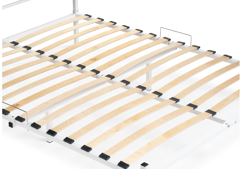 Кровать Woodville Фади 140х200 белая 491587