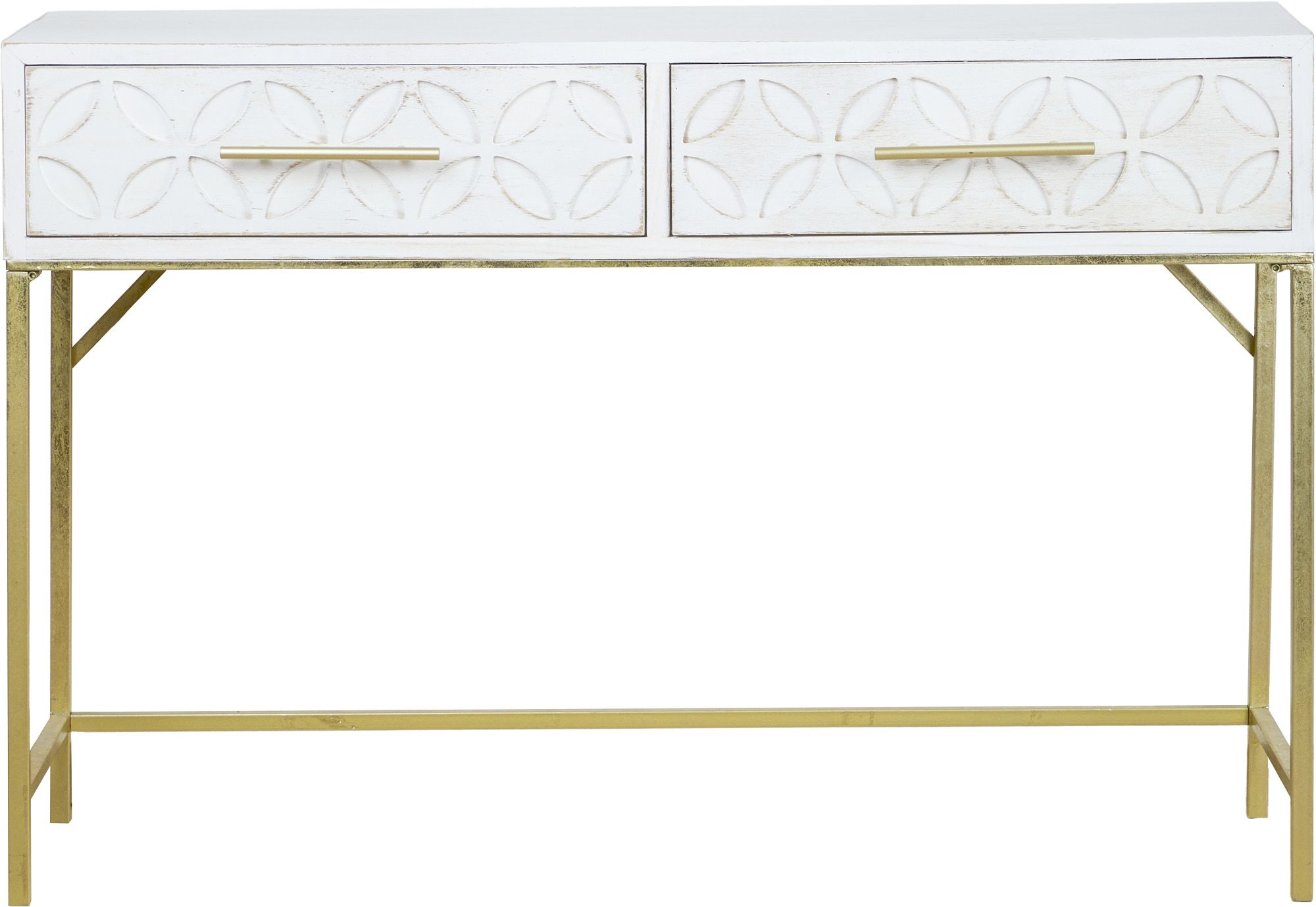 Консоль пристенная с ящиками Glasar 70-001