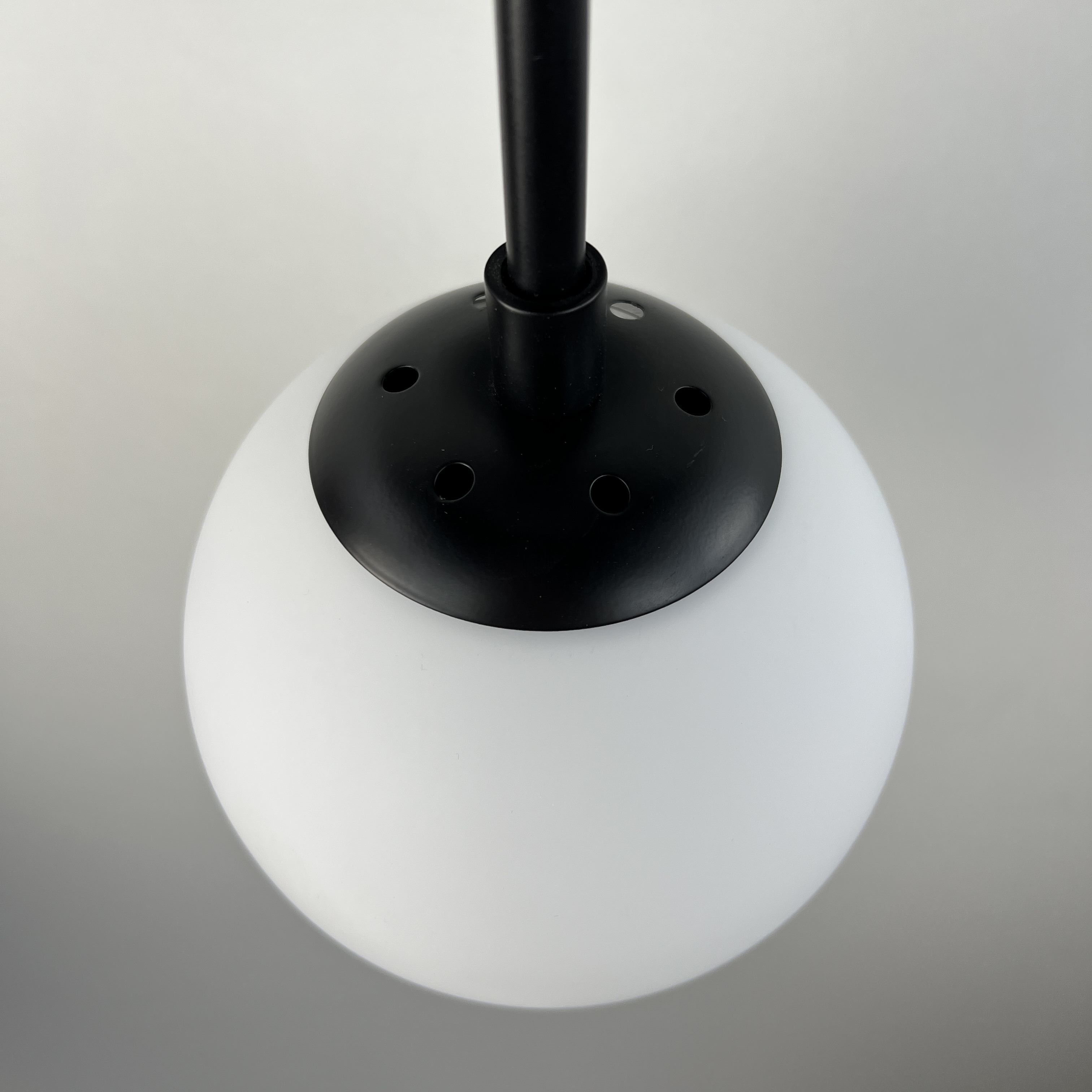 Бра Modo 2 Globes Black And White Glass By Imperiumloft