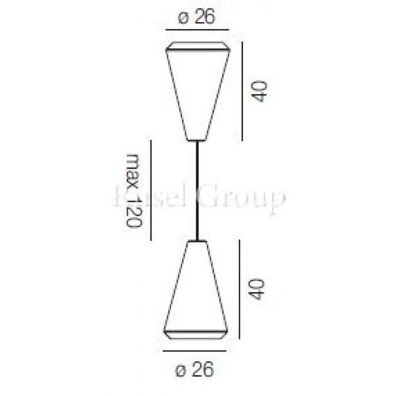 Подвесной светильник Vistosi WITHWHITE SP 26 M