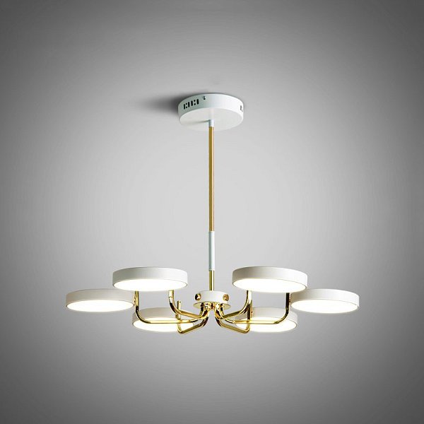 Подвесная люстра TAVIS D78 White by ImperiumLoft