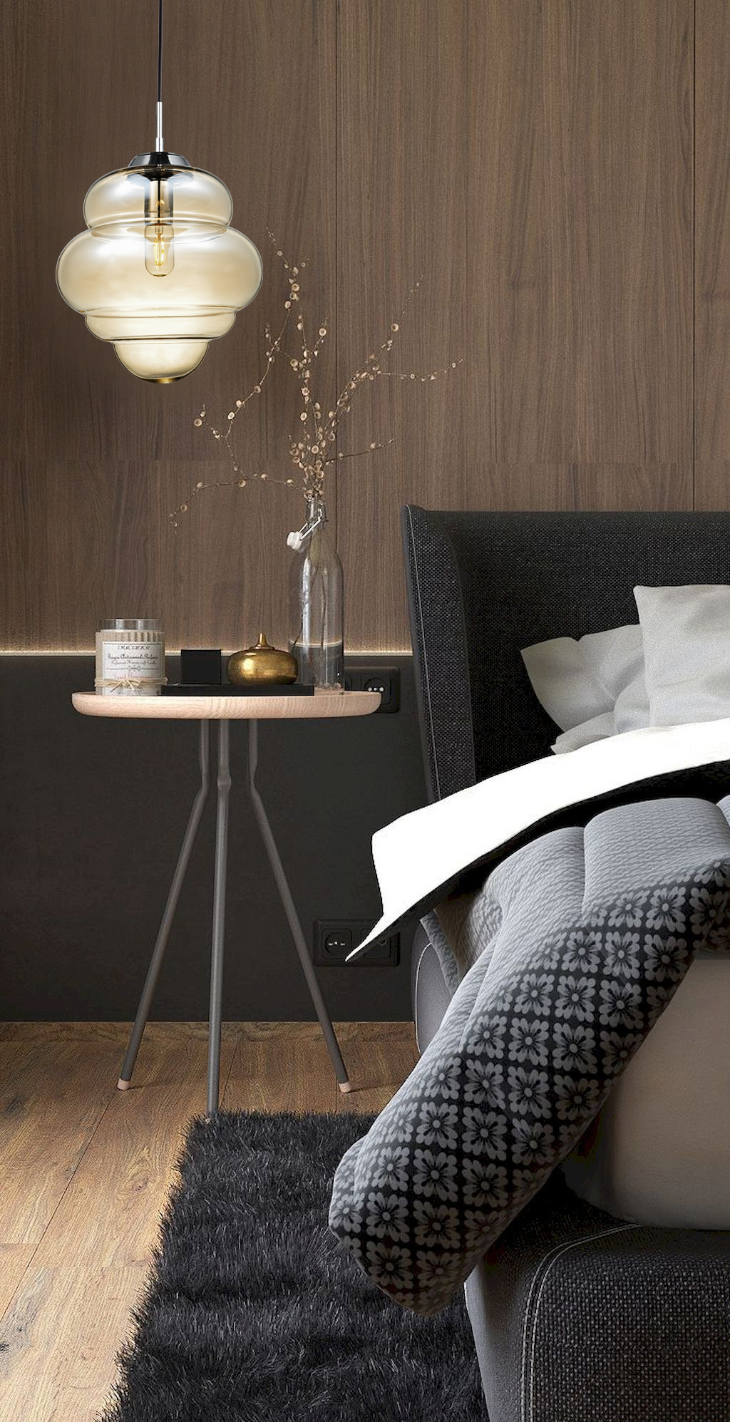 Подвесной светильник Palma 0507PLB-1CO