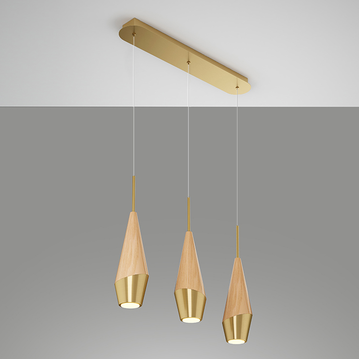 Подвесной светильник RABEA MORE Диск by ImperiumLoft