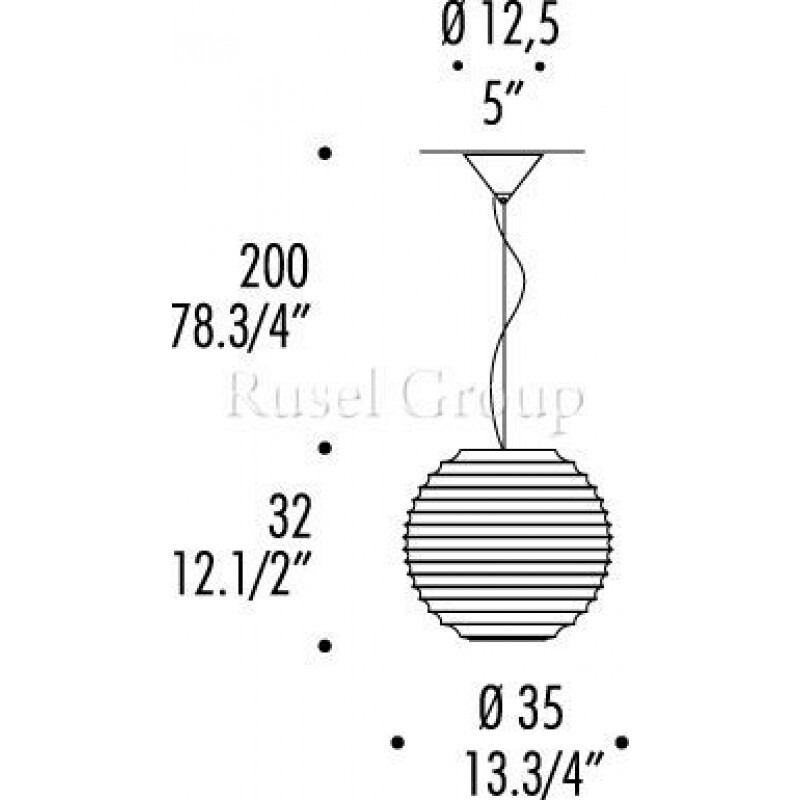 Подвесной светильник LEUCOS MODULO S35