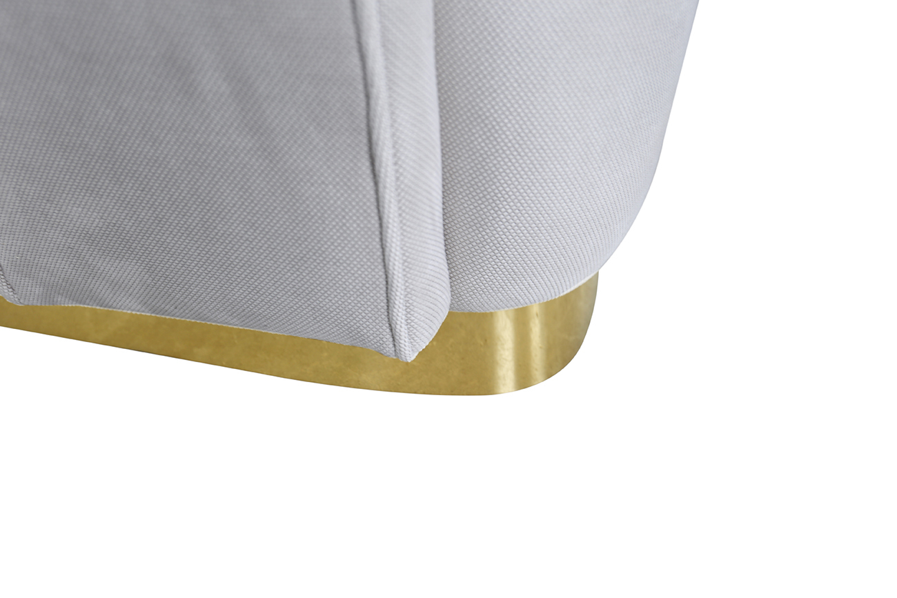 Кресло велюровое кремовое Garda Decor 87YY-1837 CRE