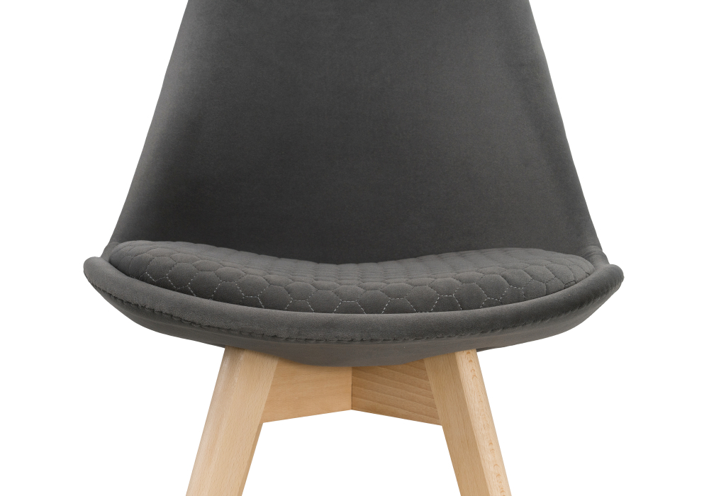Стул деревянный Woodville Bonuss dark gray / wood 15224