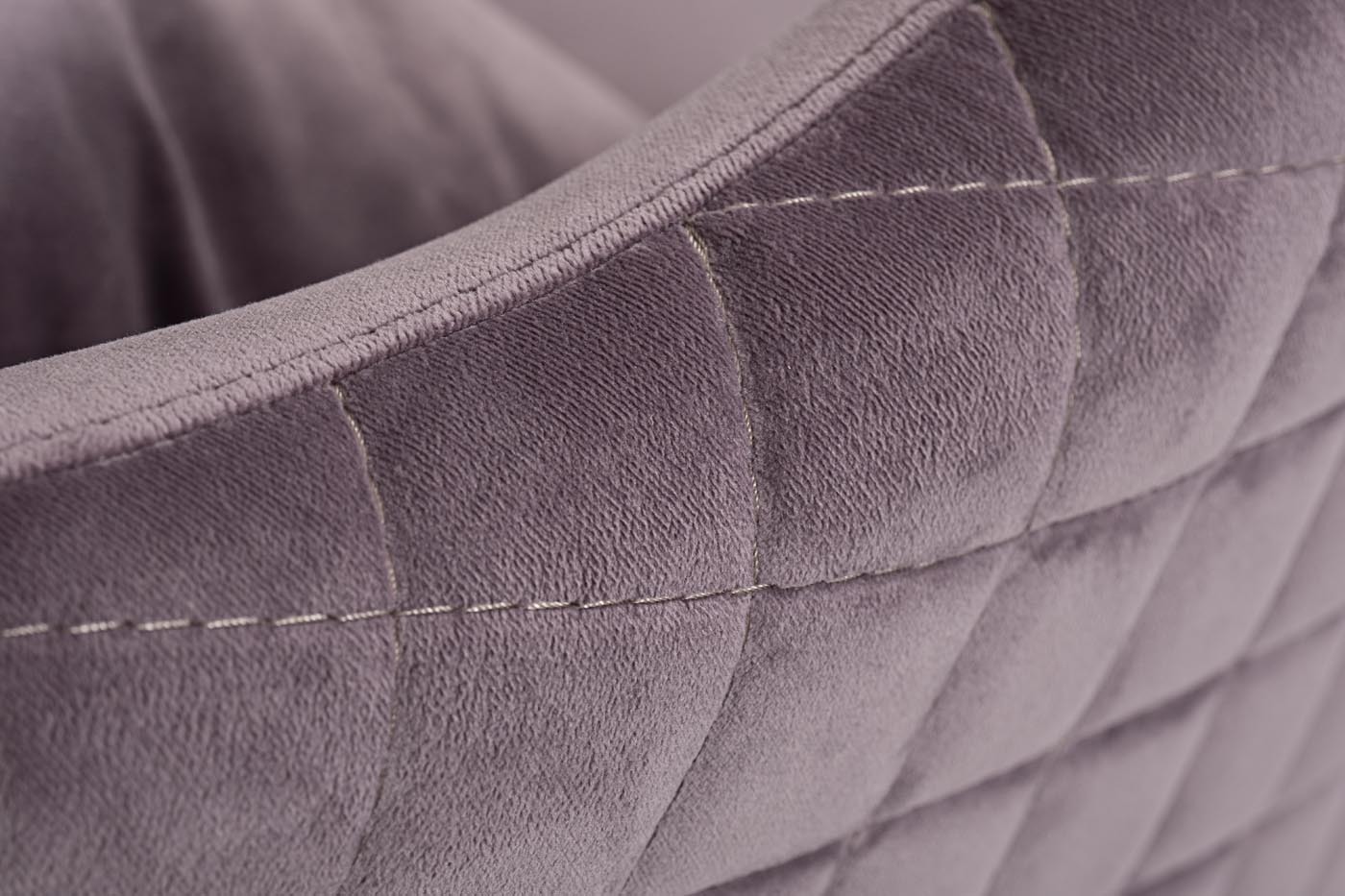 Кресло Verona вращающееся велюровое лиловое/хром Garda Decor VERONA-2K-ЛИЛОВЫЙ-Bel13