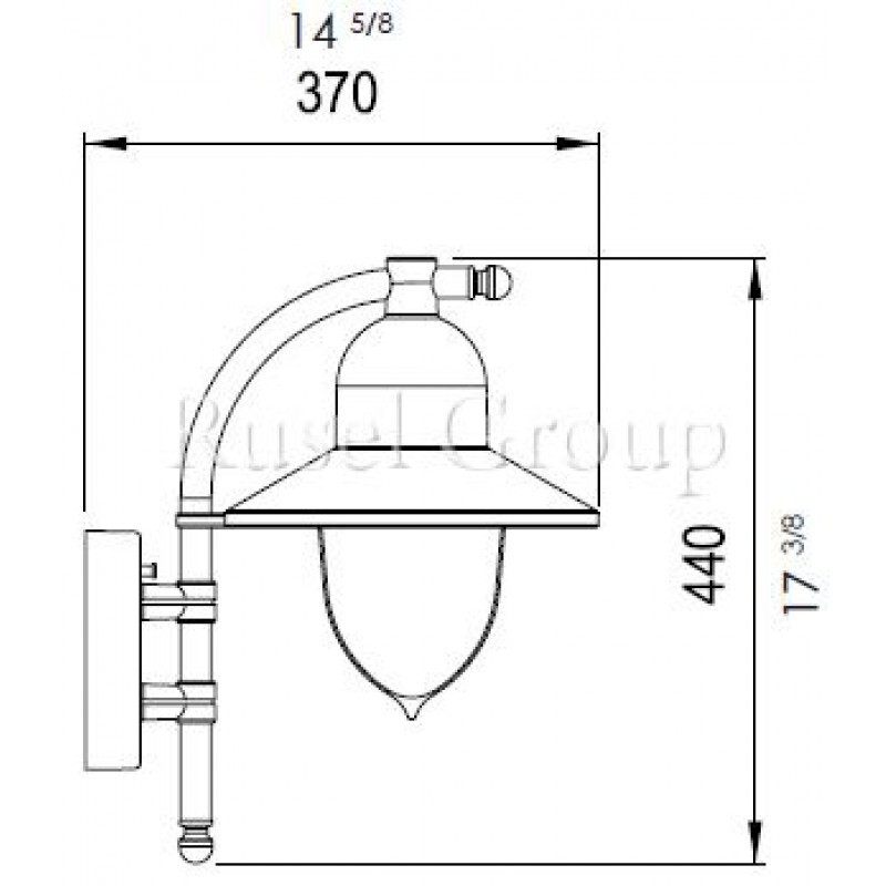 Уличный светильник Kolarz PORTO 90 94050