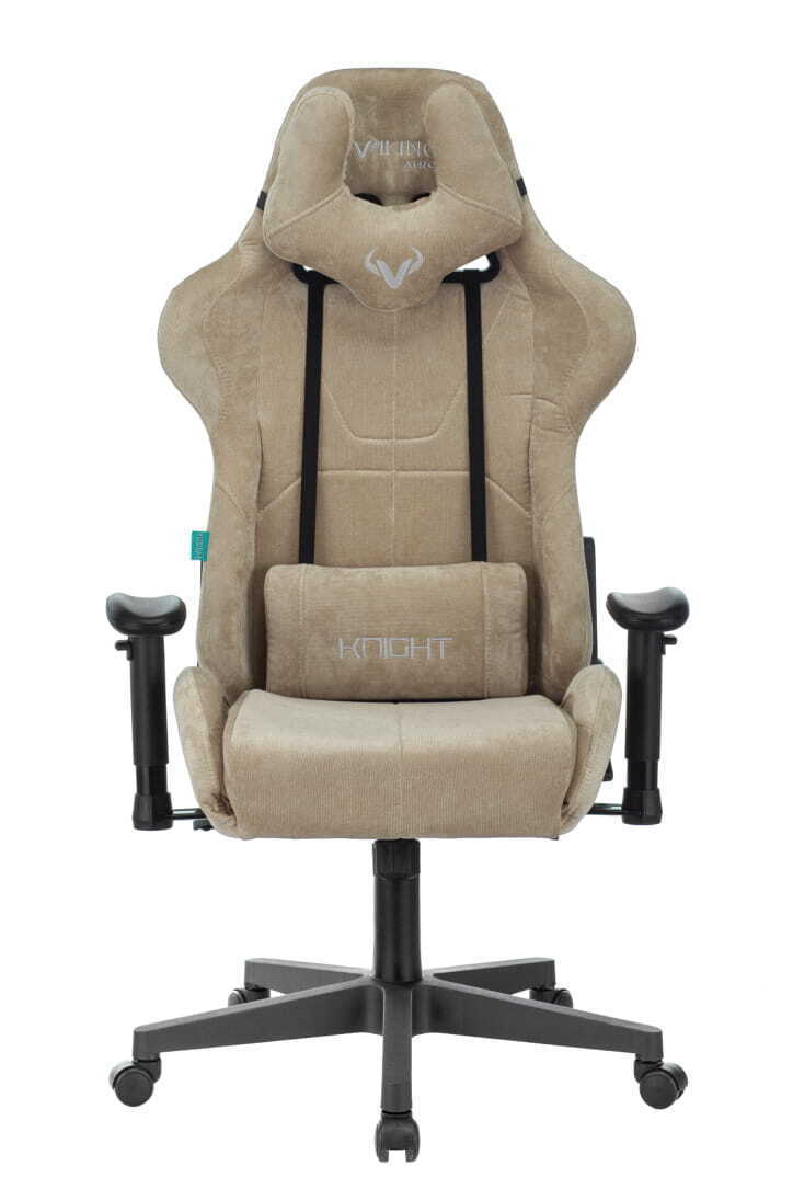 Кресло игровое Бюрократ VIKING KNIGHT LT21 FABRIC песочный Stool Group