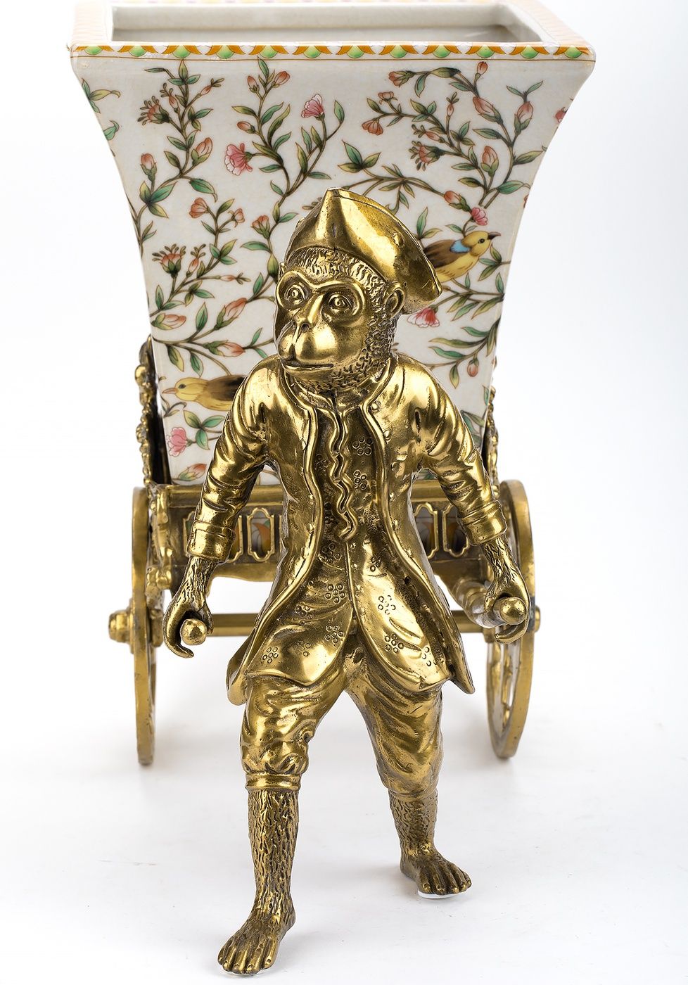 Чаша на колесах с обезьяной Glasar D367C/1/H1204