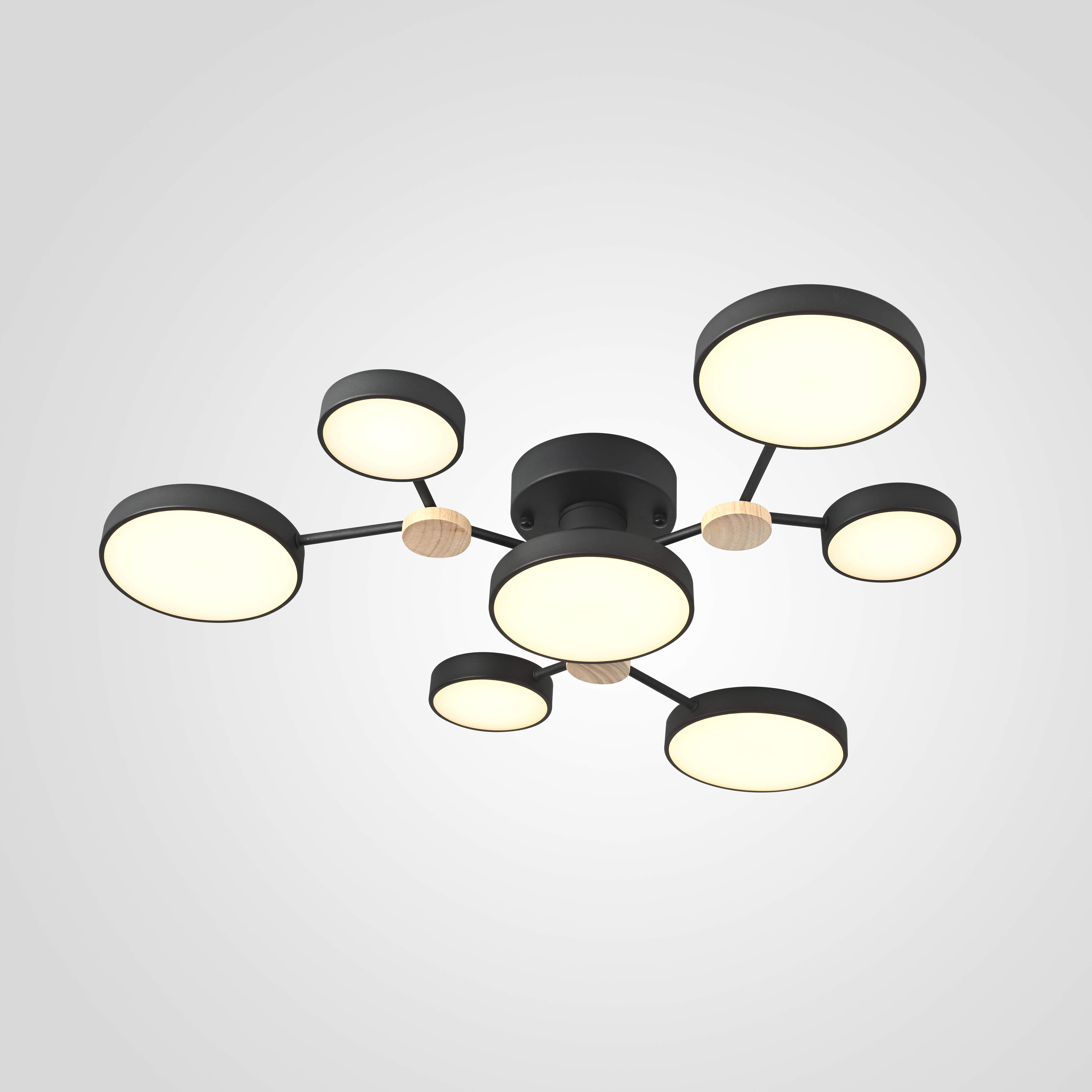 Потолочная Люстра Gamma D88 Black By Imperiumloft