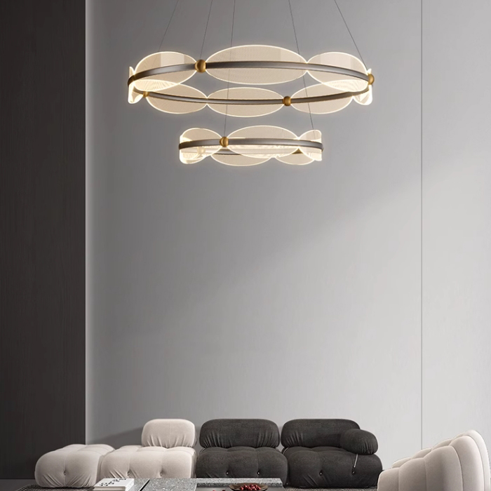 Кольцевые люстры и светильники ELIS D80 by ImperiumLoft