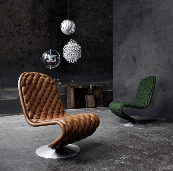 Кресло Verpan 1-2-3 Lounge Deluxe