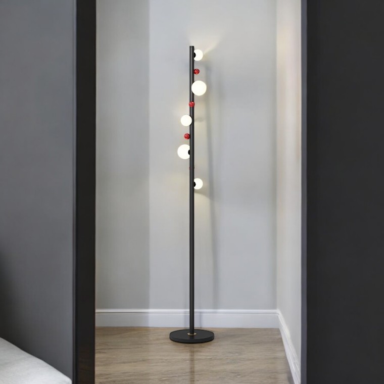 Торшер REIK FL BLACK by ImperiumLoft