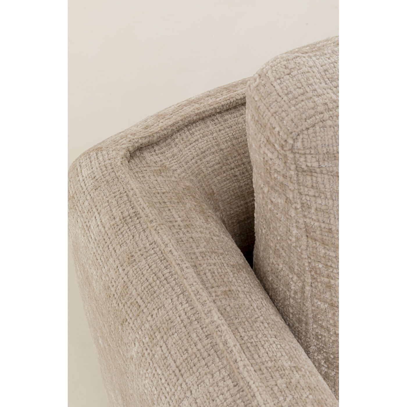 Диван правосторонний угловой Karma Creme Right KARE 70753