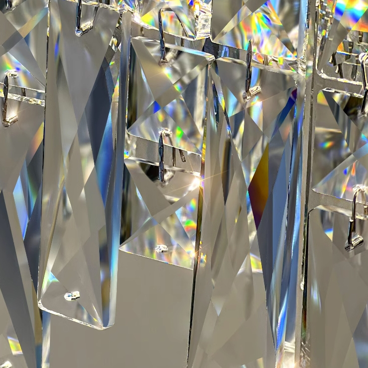 Кольцевая люстра MICHELLE D50+80 Chrome by ImperiumLoft