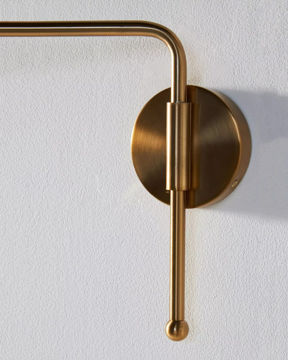 Золотое бра Харриетт Louvre Home LHLSC280324SWL