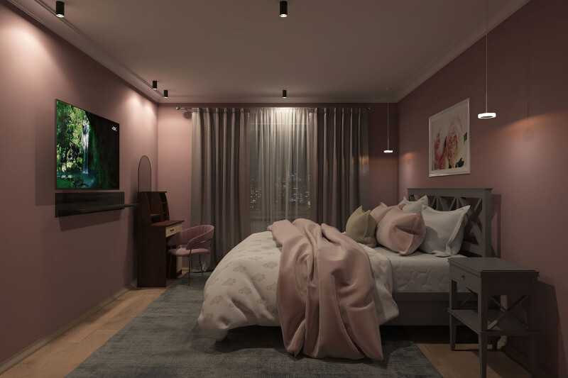 Накладной светильник Denkirs DK2008-BK